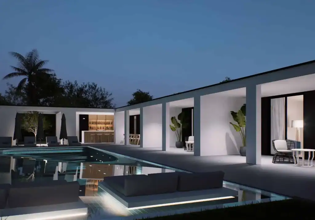 villa tv house design 01